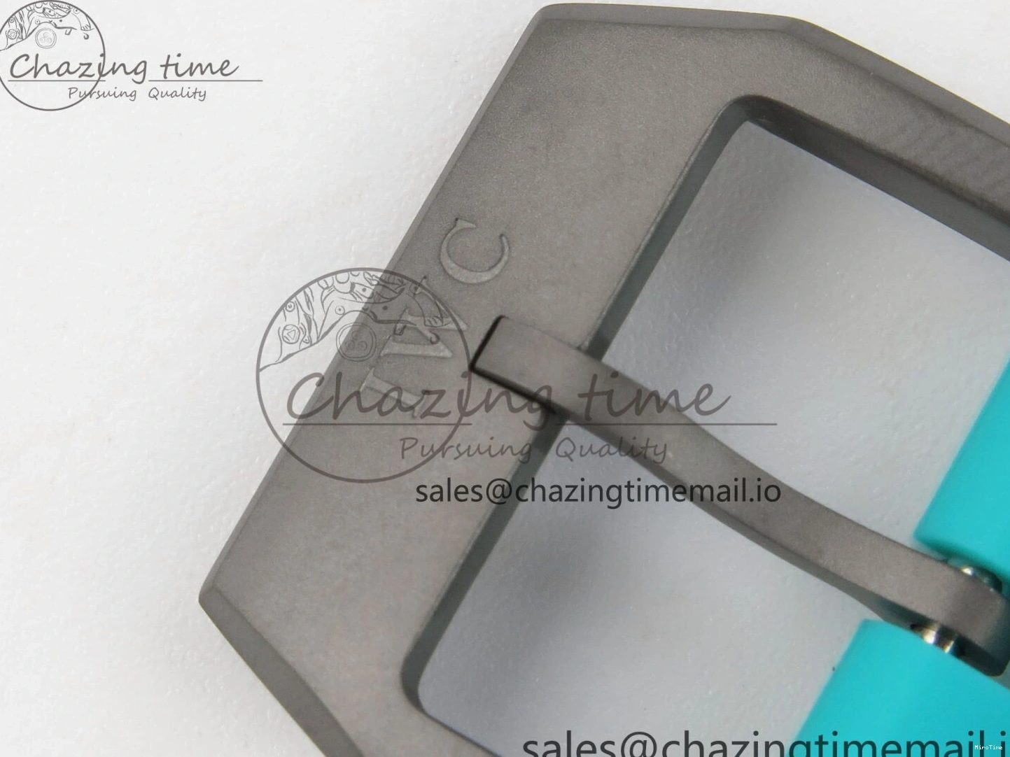 MIROTIME 0419 Pilot Mark XX BLSF 1:1 Best Edition Black Blue Dial on Blue Rubber Strap MIYOTA Sleek 6989